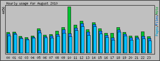 Hourly usage
