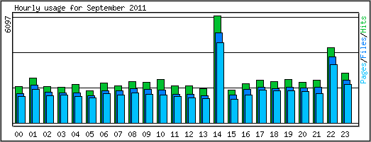 Hourly usage