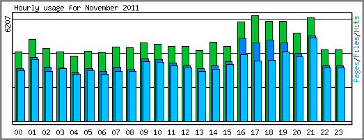 Hourly usage