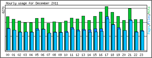 Hourly usage