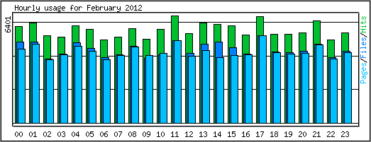 Hourly usage