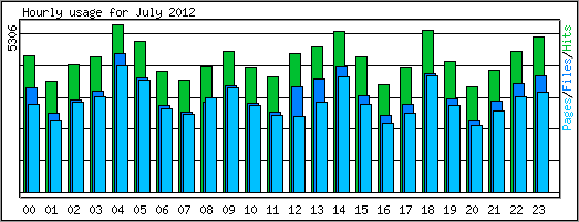 Hourly usage