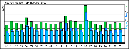 Hourly usage