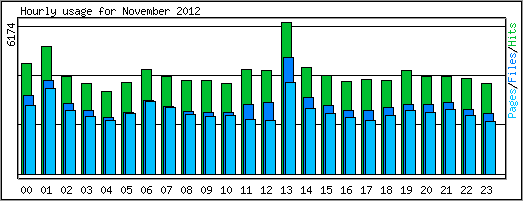 Hourly usage