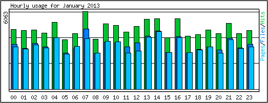 Hourly usage