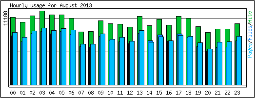 Hourly usage