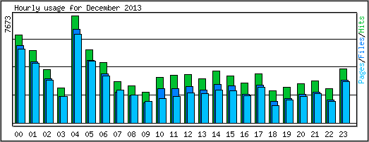 Hourly usage