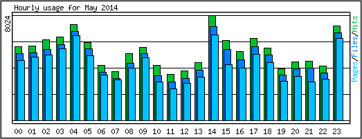 Hourly usage