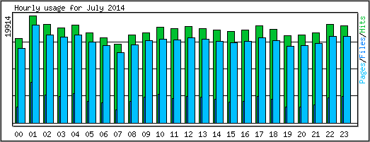Hourly usage