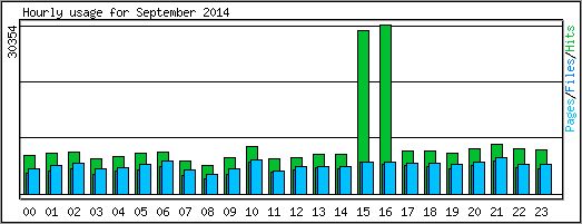 Hourly usage