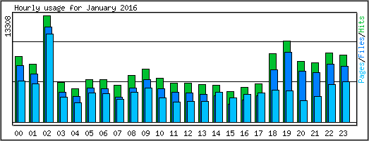 Hourly usage