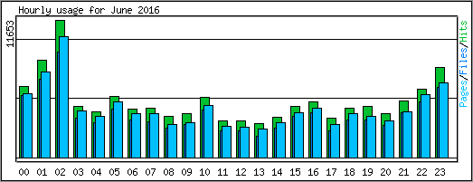 Hourly usage