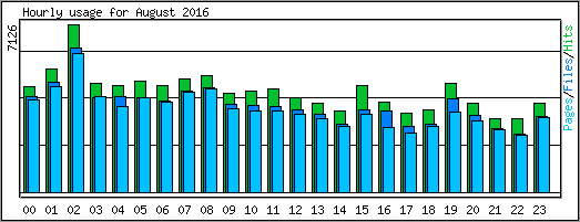 Hourly usage