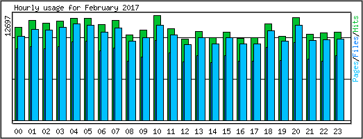 Hourly usage