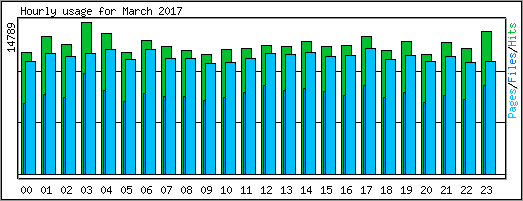 Hourly usage