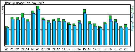 Hourly usage