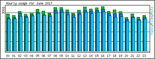 Hourly usage