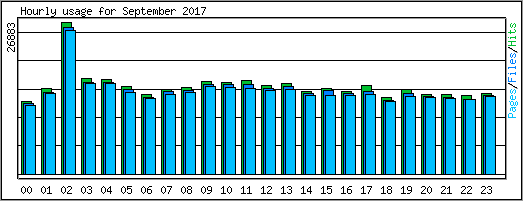 Hourly usage