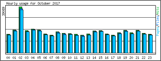 Hourly usage