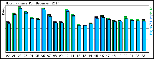 Hourly usage