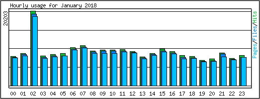 Hourly usage